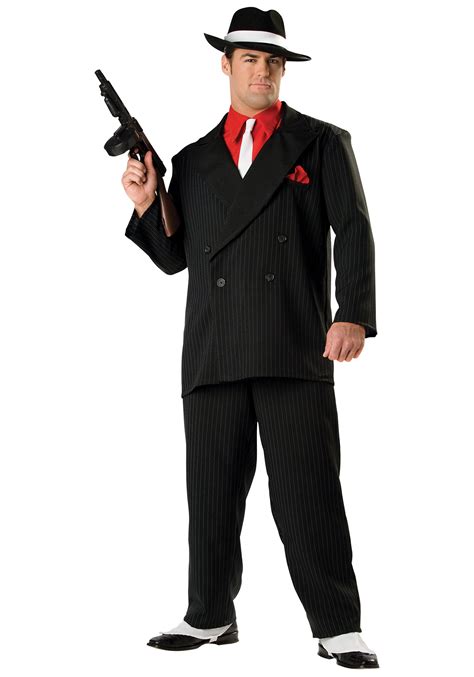 Mens Mafia Gangster Costume