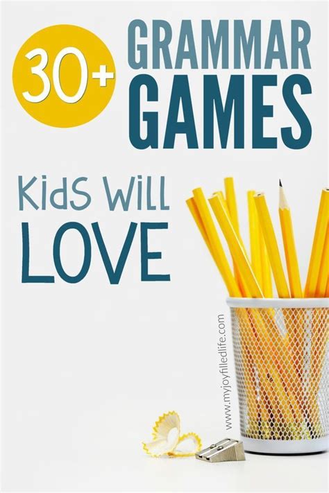 30+ Grammar Games Kids Will Love | Grammar games, Grammar for kids, Grammar