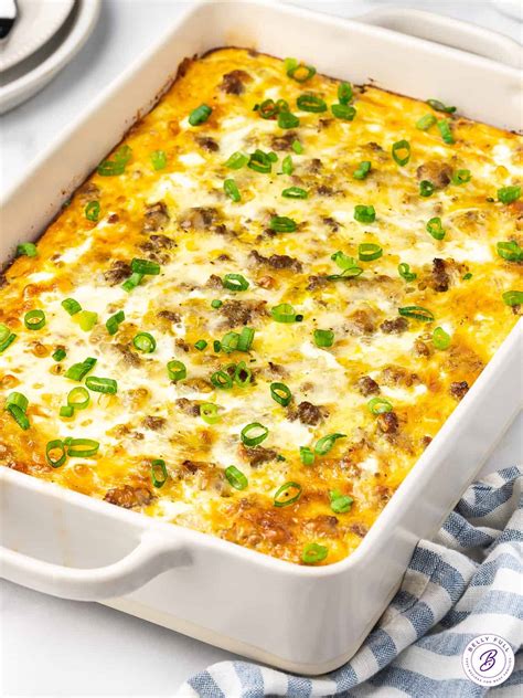 Crescent Roll Breakfast Casserole - Belly Full