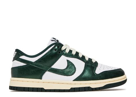 Low Vintage green Dunk NIKE - nimfomane.com