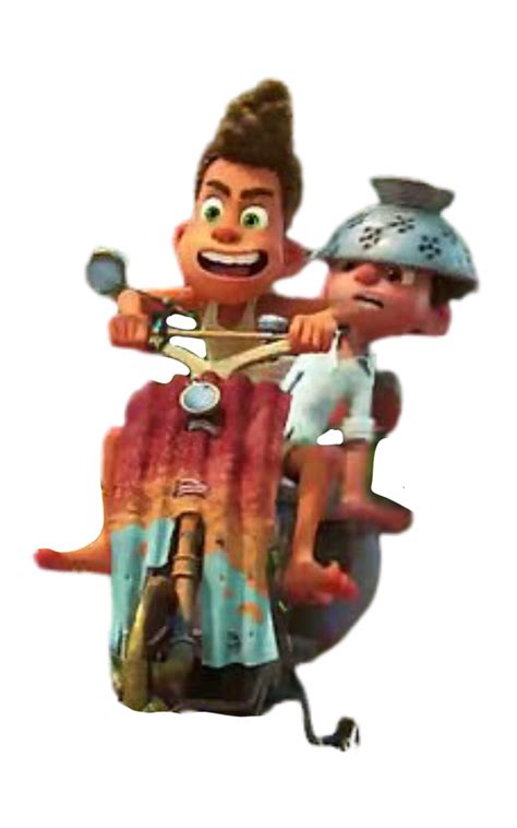 Luca and Alberto on their Vespa by Walking-With-Dragons on DeviantArt