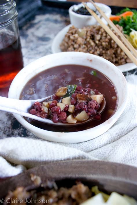 Macrofood Everyday: Remembering December Adzuki Bean Soup