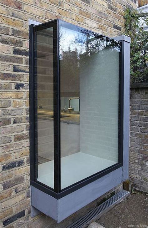 Modern Window Trim Design Ideas 24 | Bow window, Modern windows, Window design