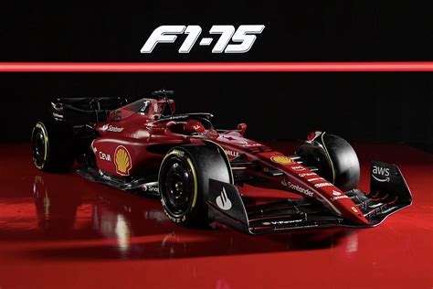 フェラーリ、2022年型F1新車”F1-75”を発表。赤＋黒の1980〜90年代を彷彿とさせるカラーリングに