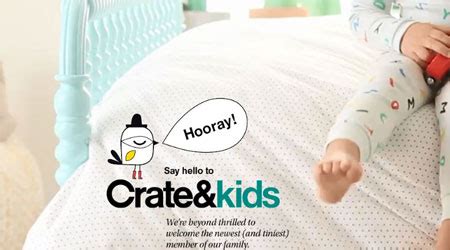 Crate and Barrel launches Crate & Kids | Kids Today