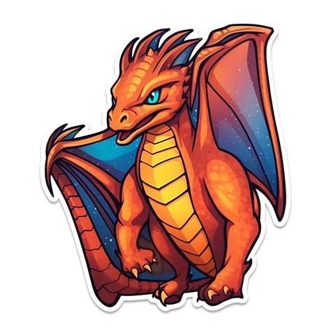 Charizard Dragon Vinyl Sticker| Jeep Sticker