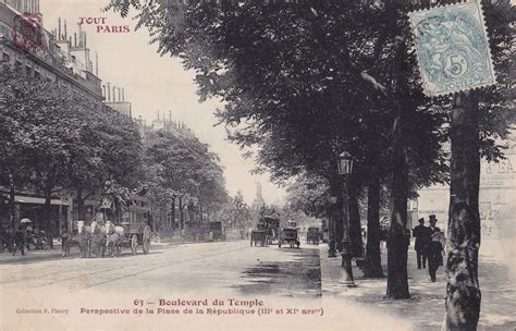 Boulevard du Temple. | Paris, Temple, Boulevard