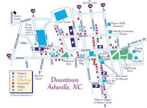 Map Of Asheville Nc ~ AFP CV