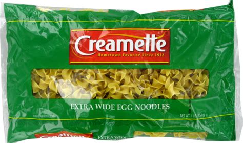 Creamette Extra Wide Egg Noodles, 16 Oz - Kroger