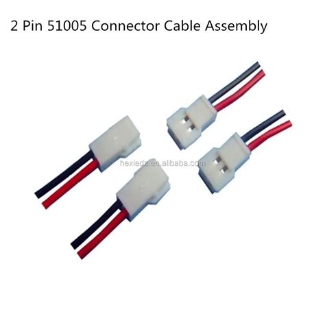 2 Pin Molex 51005 Connector Male Female Cable Wire Harness - Buy Molex ...