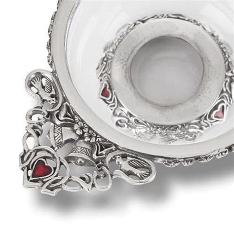 Glass Wedding Quaich Bowl