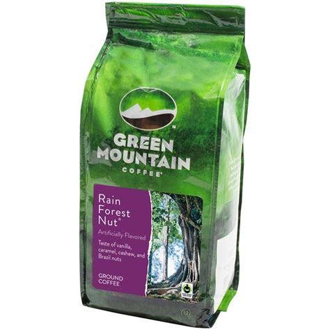 Green Mountain Coffee Flavored Rain Forest Nut Ground Coffee (12 oz ...