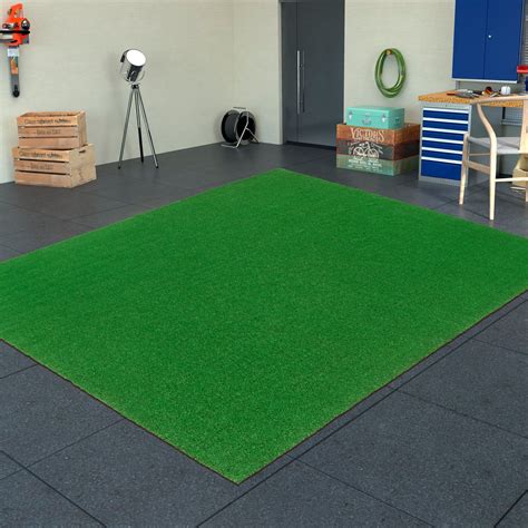 Ottomanson Evergreen Indoor, Outdoor Artificial Grass Turf Area Rug - Walmart.com | Artificial ...