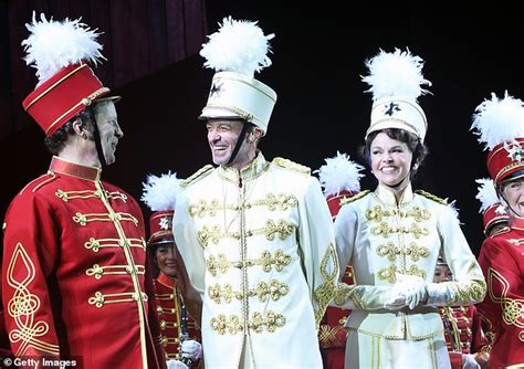 Hugh Jackman returns to the stage as Harold Hill in The Music Man on Broadway after having Covid ...