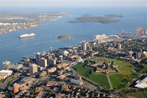 Aerial View over Citadel Hill, Halifax, Nova Scotia | Canada travel, Nova scotia, Nova scotia canada