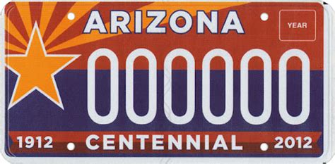 Arizona wins best license plate award for centennial design | ADOT