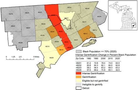 Map: Gentrification Alley and Air Quality in Detroit | DETROITography