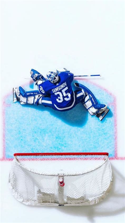 Ilya Samsonov (2022-) | Maple leafs, Nhl wallpaper, Toronto maple leafs