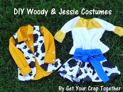 DIY Woody & Jessie Costumes--31 Day of Halloween | Sew Simple Home