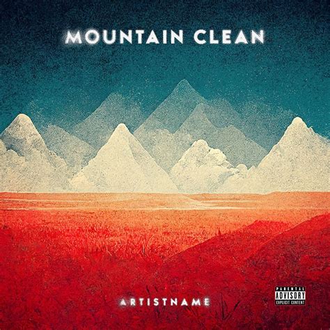 Buy Mountain Clean Landscape Album Cover Art • BuyCoverArtwork