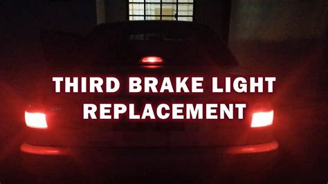 Third Brake Light (Center Brake Light) Bulb Replacement - YouTube