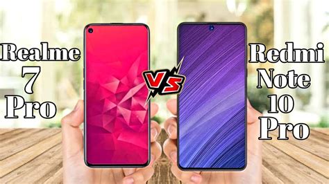 Realme 7 Pro VS Redmi Note 10 Pro Comparison - YouTube