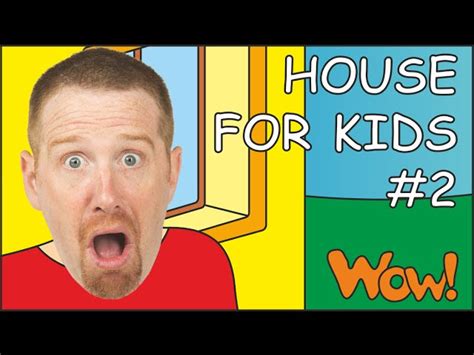 House song for kids. - English ESL video lesson