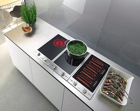 Miele CombiSet indoor barbecue grills