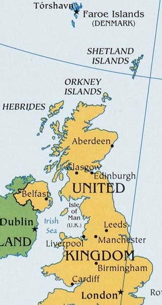 Shetland Islands Maps Including Outline and Topographical Maps ...