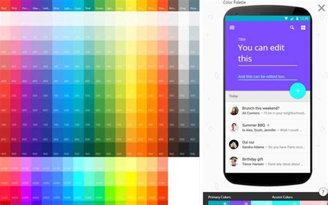 9 Useful Tools for Creating Material Design Color Palettes | Free PHP