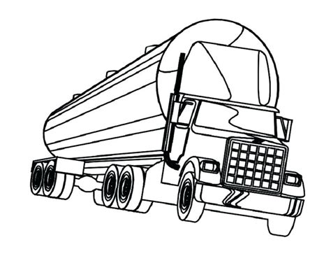 Big Truck Coloring Pages at GetDrawings | Free download