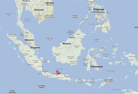 Semarang Map - Indonesia