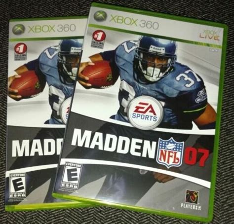 MADDEN 07 - XBOX 360 - COMPLETE WITH MANUAL - FREE S/H (F) | eBay