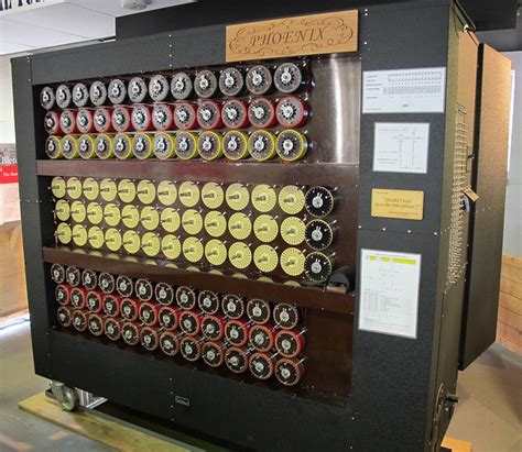 Alan Turing's Bombe - Front | Flickr - Photo Sharing!