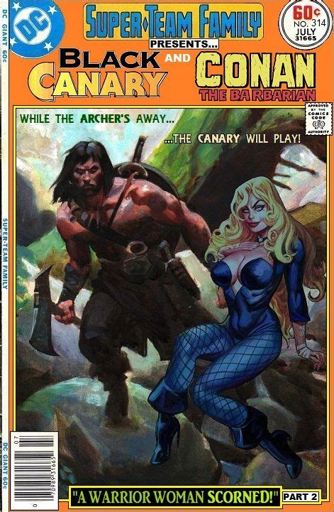 Super-Team Family: The Lost Issues!: Black Canary and Conan | Comic ...