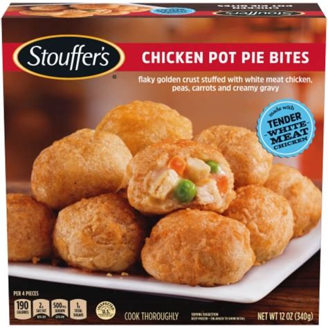 Stouffer's Chicken Pot Pie Bites Frozen Appetizer, 17 ct / 12 oz - Kroger