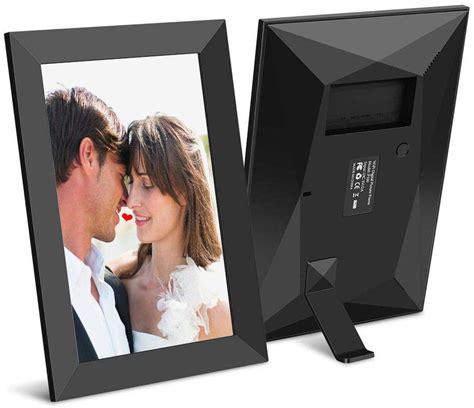 10.1 inch wifi digital picture frame with frameo app share photos ...