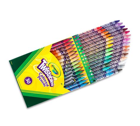 Crayola Twistables Colored Pencils, Always Sharp, Art Tools for Kids ...