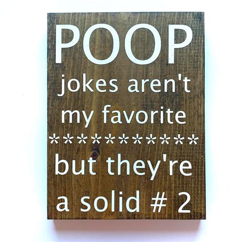 Poop Jokes They're A Solid #2 Box Sign | ubicaciondepersonas.cdmx.gob.mx