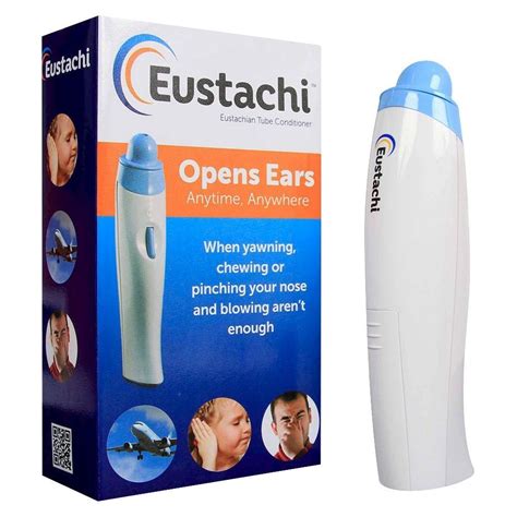 Eustachi Eustachian Tube Exerciser - Unclog Your Ears Naturally | Ear pressure, Eustachian tube ...