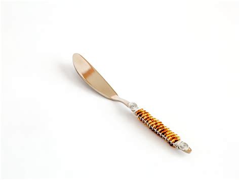 Butter Knife Mini Butter Knife Spreader With Beaded Handle - Etsy