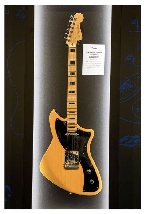 Fender Meteora | Guitar gadgets, Guitar, Electric guitar