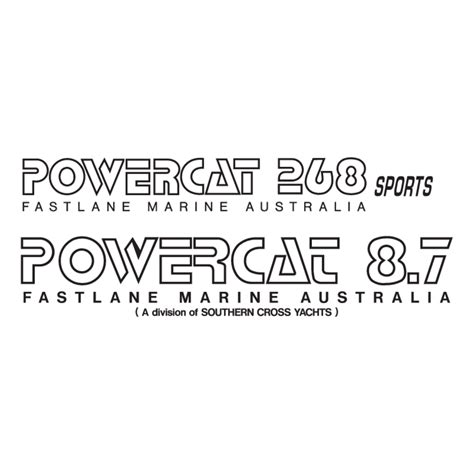 Powercat Boats logo, Vector Logo of Powercat Boats brand free download ...