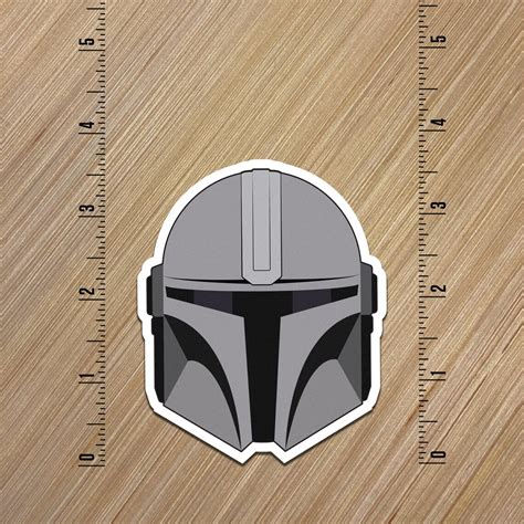 The Mandalorian Vinyl Stickers - Etsy