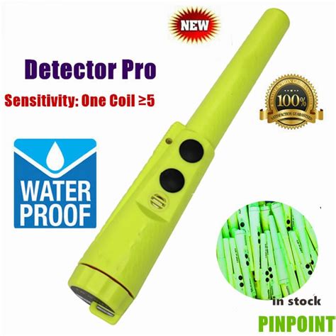 Waterproof Static Alarm Pinpointer - D-teck