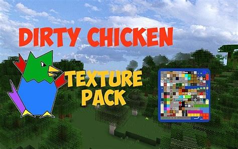 Dirty Chicken Texture Pack [official] [1.5.1] Minecraft Texture Pack