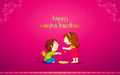 Happy Raksha Bandhan Sister And Brother Hd Wallpaper - Whatsapp Happy Raksha Bandhan Full Hd ...