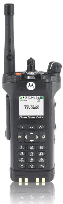 Motorola APX 6000 Enhanced Public Safety Portable Radio United Radio ...