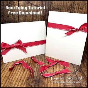 Helpful Bow Tying Tips and Tricks + A FREE Download