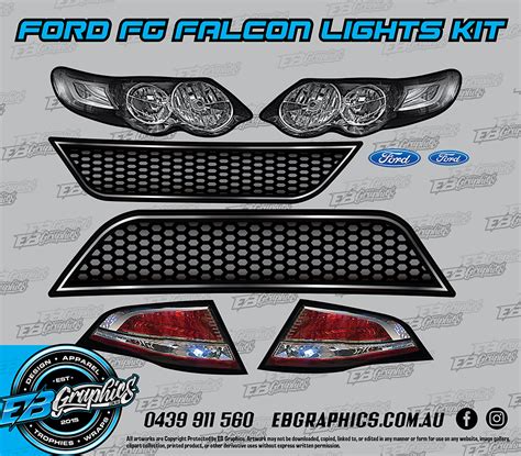 Ford FG Falcon Lights Kit - EB Graphics